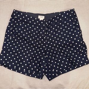 JCrew Polka Dot Shorts